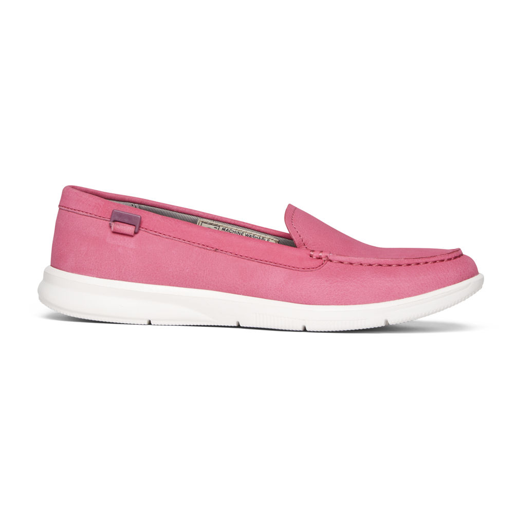 Rockport Womens Ayva Washable - Loafers Pink - XAR439265